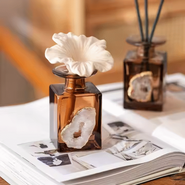 Glass Bottle Gift Set Reed Diffuser