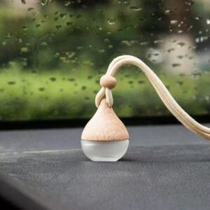 Aroma Oil Glass Bottle Hanging Car Air Freshener