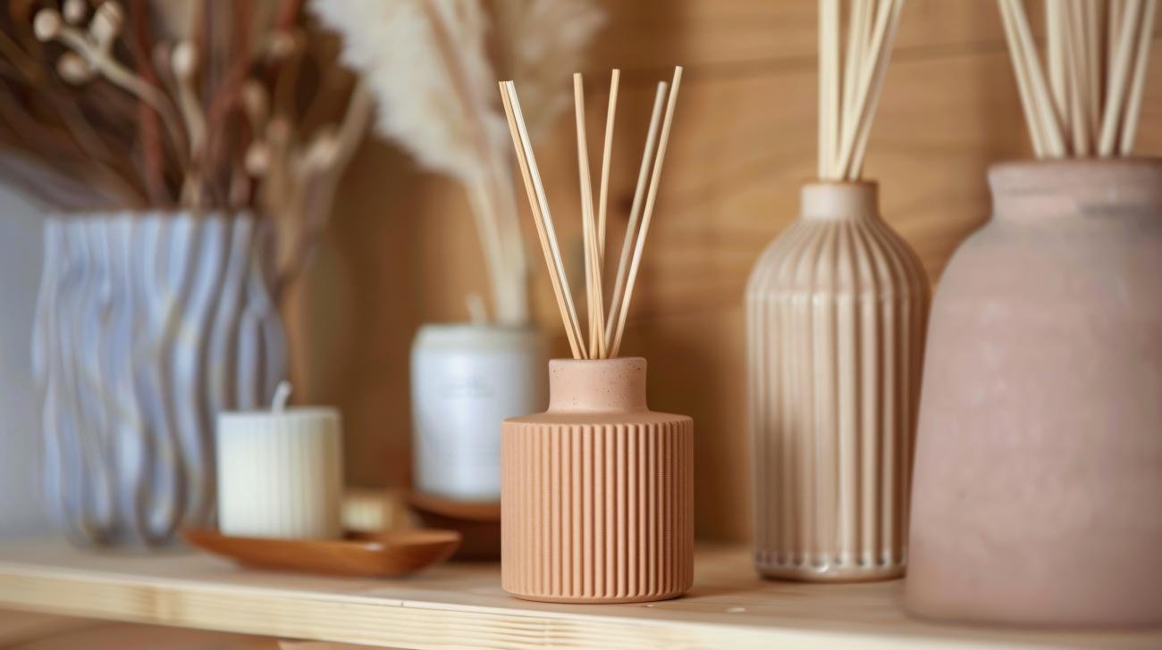 Elegant scents in a beautiful diffuser bottle