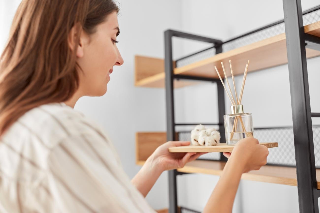 Active Reed Diffuser in Use