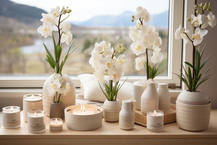 strategic candle placement for maximum visual impact