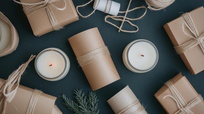 Professional packaging solutions for bulk mini candles
